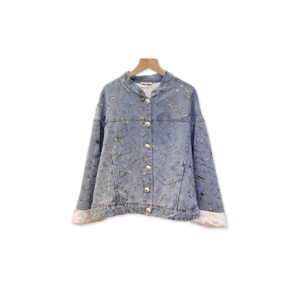 m1v m1v sequined De*1m jacket